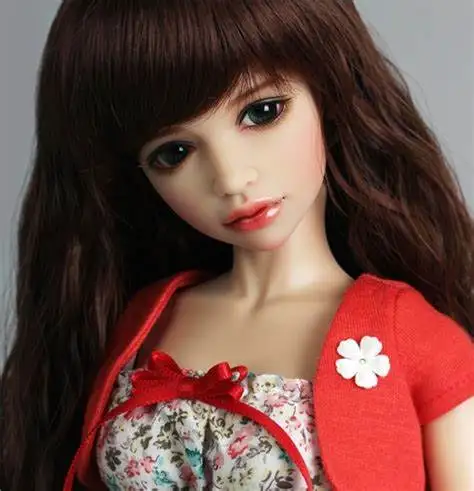 

BJD dolll benny 1/4 girl baby give eyeball gift doll