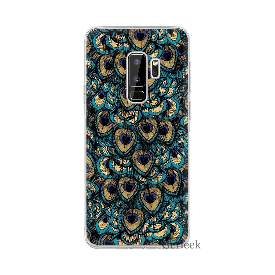 Чехол Gerleek ярких цветов для Samsung Galaxy S3 S4 S5 S6 S7 Edge S8 S9 S10e S10 Plus Note 8 9 M20