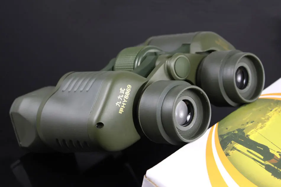 Ocular de Metal Profissional Militar Binóculos Telescópio Bak4 Prisma Alta Potência Spotting Scope Grande Pássaro Assistindo Novo 50x50 hd 19 Telescópio e binóculos