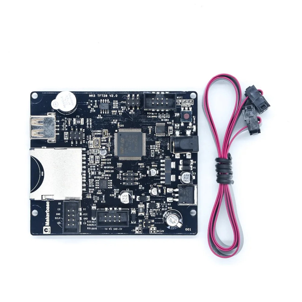 

Free shipping TEVO 3D Printing touch screen RepRap controller panel MKS TFT28 V1.2 display color TFT support/WIFI/APP