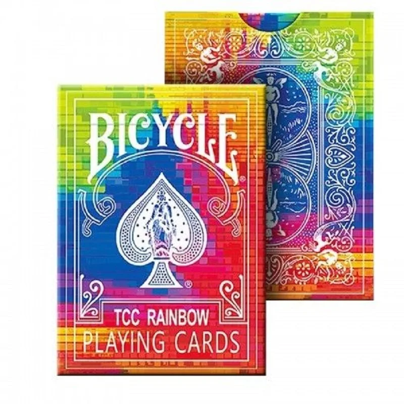Bicycle Rainbow Playing Cards Colorful Cardistry Deck by TCC