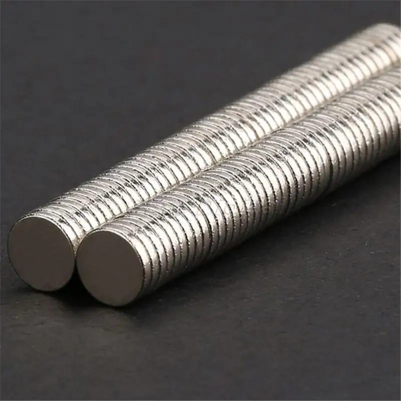 

100 pcs Disc Rare Earth Neodymium Super Strong Magnets N35 Craft Mode HH1