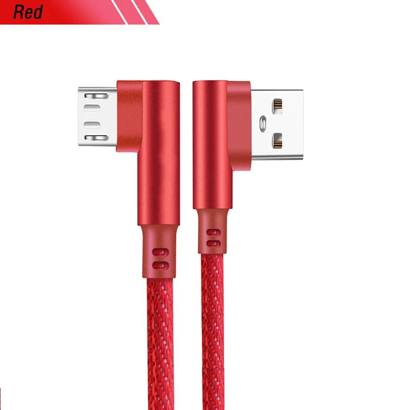 0,25 м 1 м 2 м Micro Usb кабель 90 градусов под прямым углом Micro Usb кабель джинсовый для samsung huawei Honor 20 Lite Xiaomi Redmi 8 7