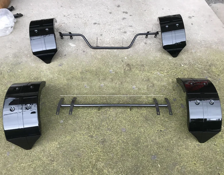 

GO KART KARTING Quad UTV Buggy Mount Brackets Holders ATV Front Rear Fenders Mudguards