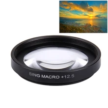 Xiaomi Xiaoyi Yi II 4K Sport Action Camera Proffesional 37mm CPL Filter/ 12.5X Macro Lens Filter with Lens Protective Cap Cover