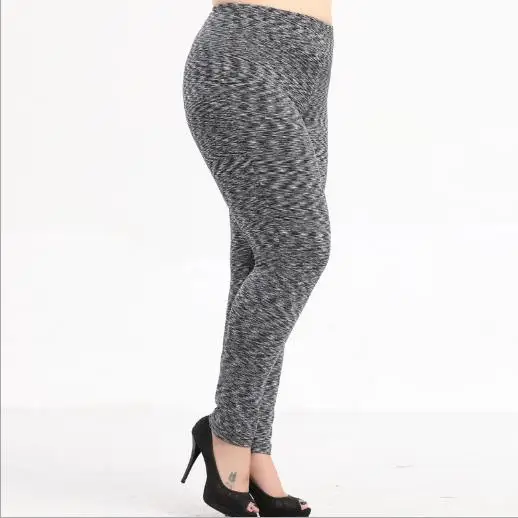 

Large Women Pants 2019 Plus Size 8XL 10XL Spring Women Skinny Pencil Pants Black Big Capris Sexy Big Hip Femme Trousers J284
