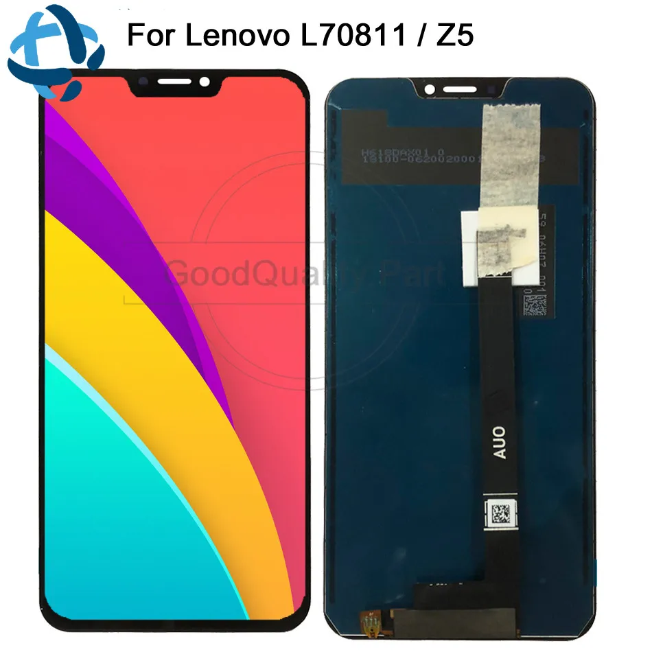 

New 6.2" LCD For LENOVO Z5 Display Touch Screen Digitizer Assembly Replacement for Lenovo Z5 L78011 LCD Display 100% tested