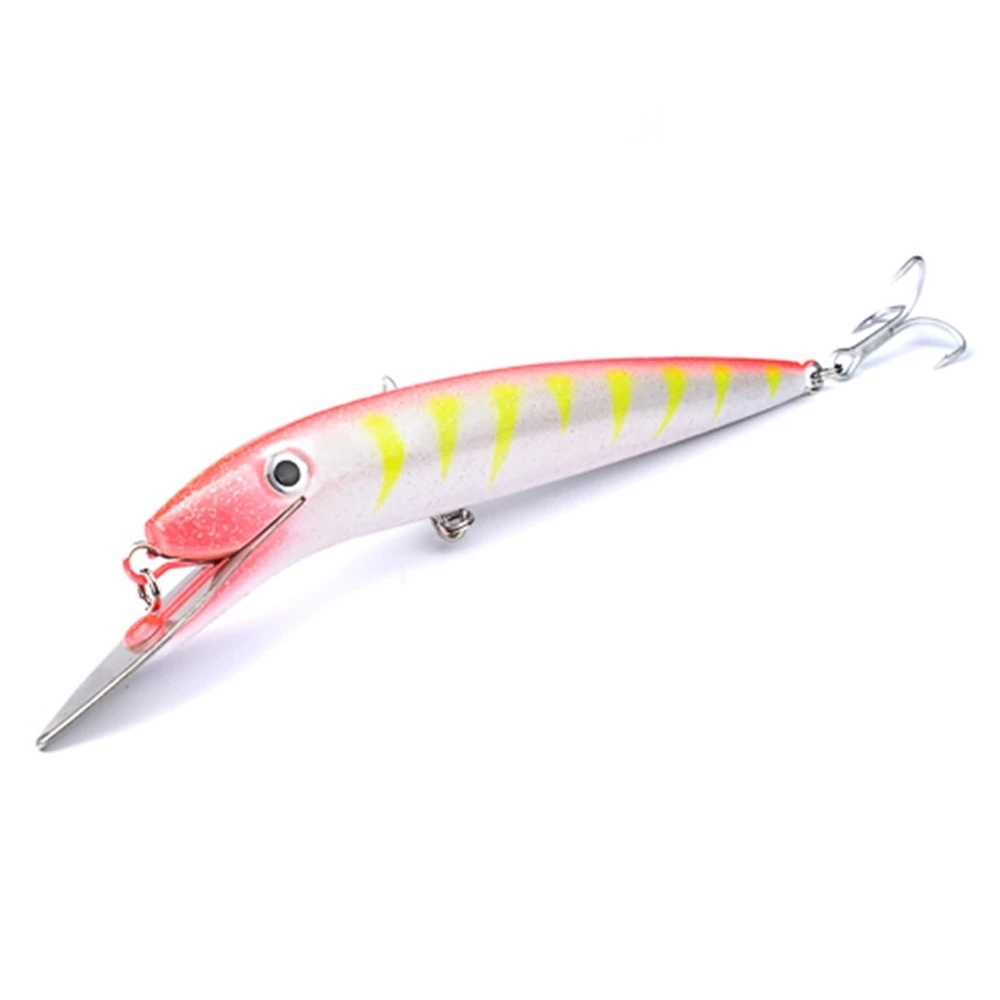 1Pcs Big Minnow Fishing Lure 20cm 50g Depth Wobblers Driving Floating Hard Bait Jerkbait Spinner Metal Tongue Lures Carp Fishing