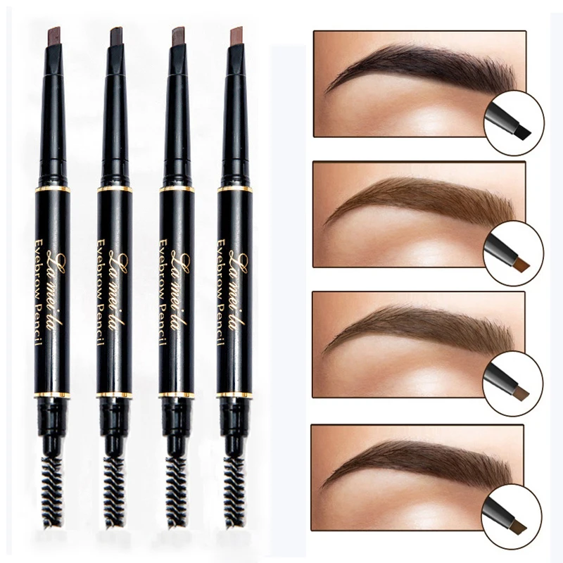 

Brand New Eye Brow Tint Cosmetics Natural Long Lasting Paint Tattoo Eyebrow Waterproof Black Brown Eyebrow Pencil Makeup Set