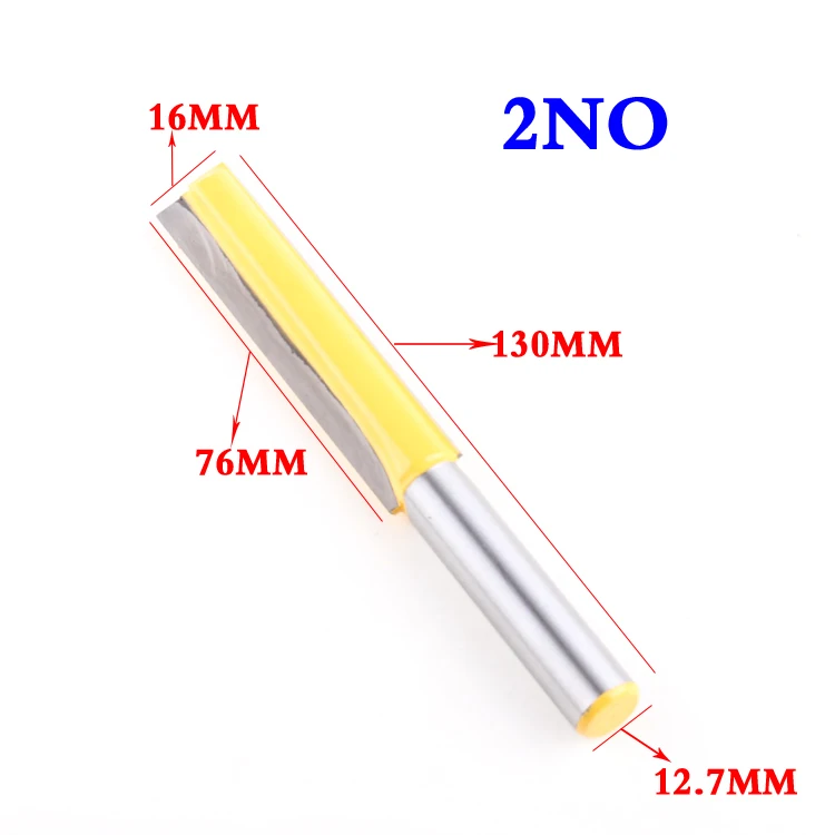 1 шт. 1/" хвостовик длинные тематические товары про рептилий и земноводных нижней фреза резак ЧПУ Деревообработка чистые Биты - Длина режущей кромки: 2NO
