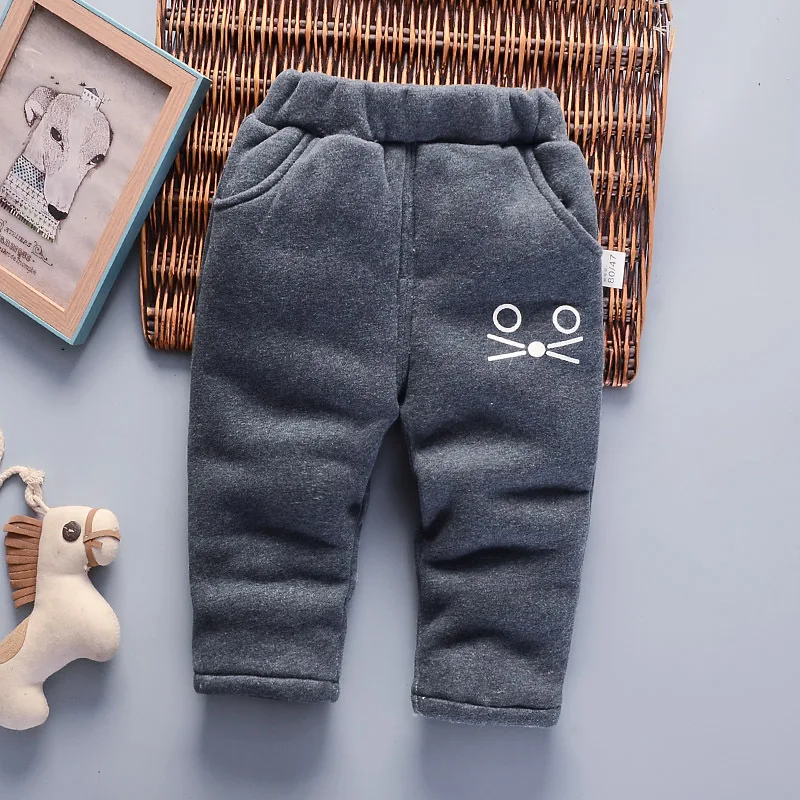 BibiCola г.; детские спортивные штаны; зимняя детская теплая одежда для девочек; брюки; бархатные утепленные леггинсы для мальчиков