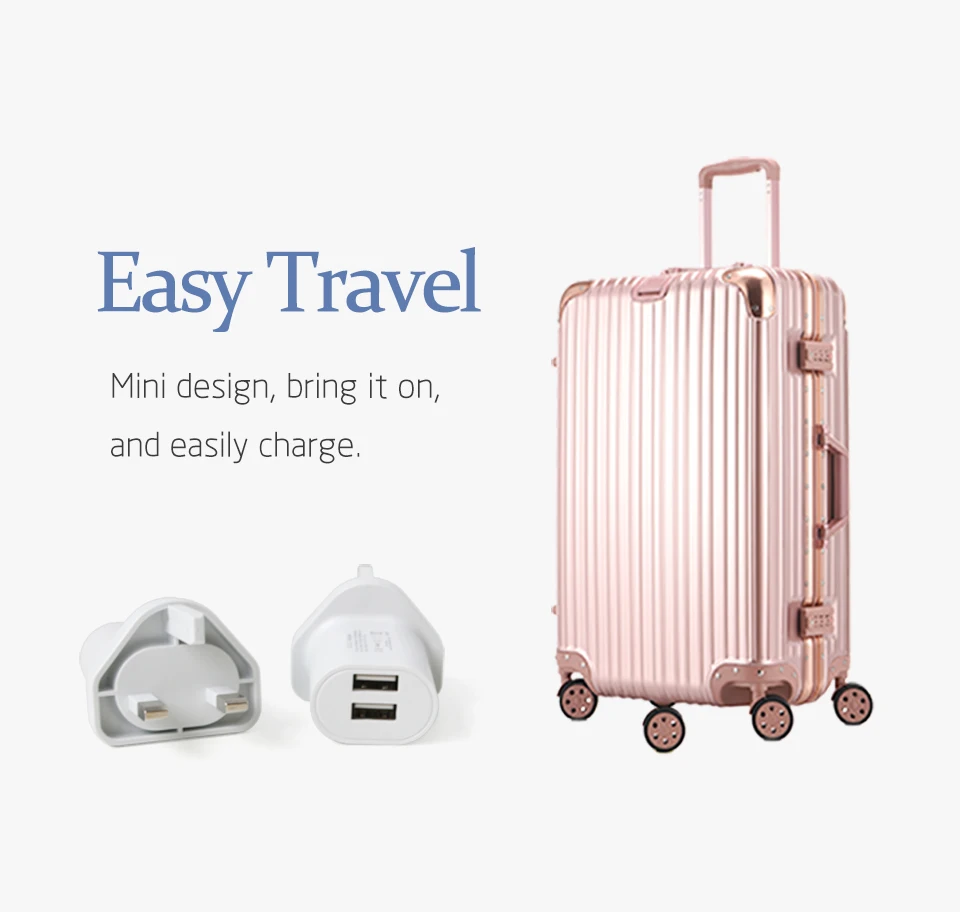 1 PC UK Adapter Dual usb Interface Travel Power Plug 5V 2.4A Charger Adaptors Converter Connector UK Plug 3 Pin Socket White (3)