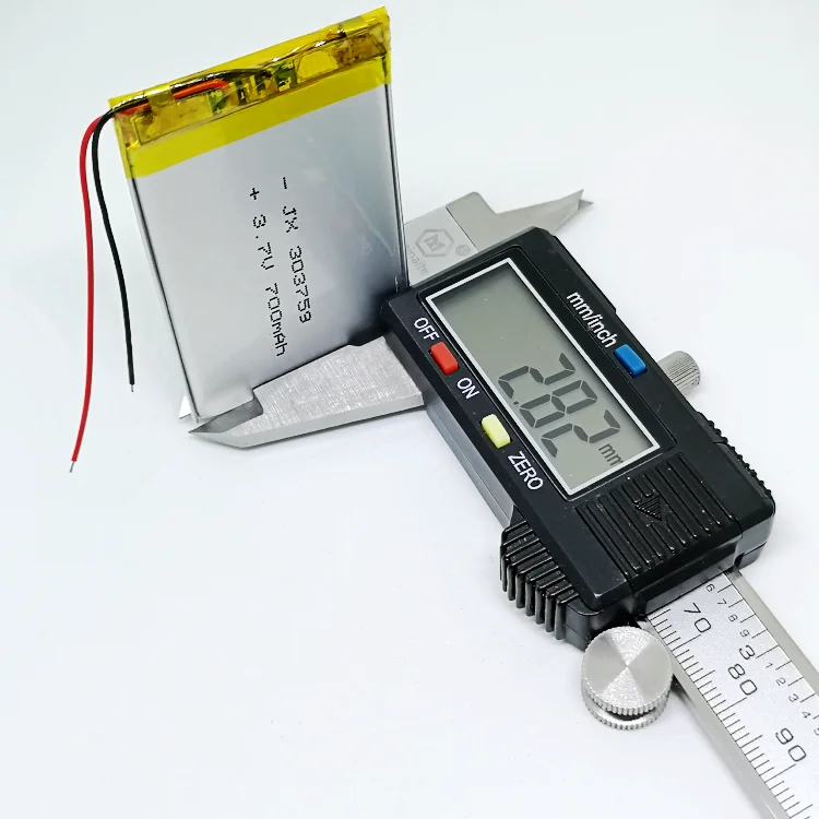 

GPS navigator rechargeable 3.7V polymer lithium battery 303759 traffic recorder general 5V large capacity