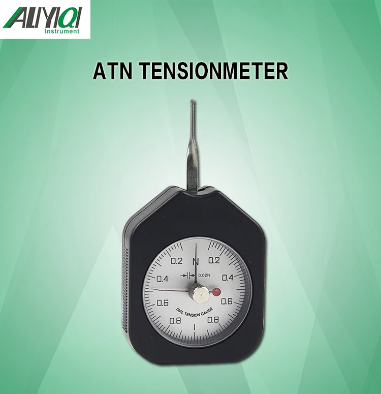 1N датчик контроля натяжения с циферблатом tensionmeter с двойными указателями(ATN-1-2) tensiometro