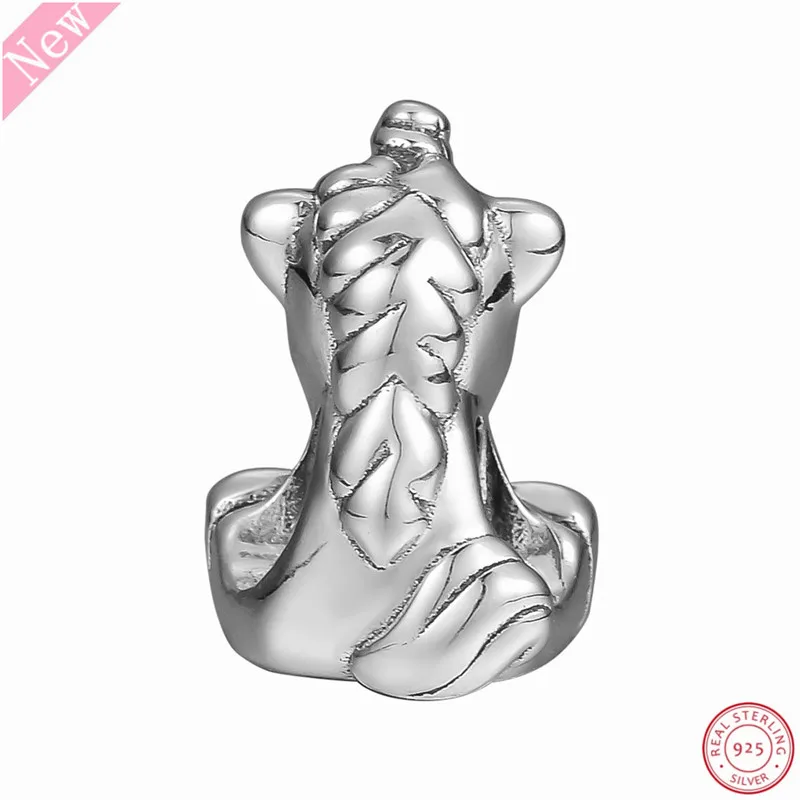 _ Серебряные бусины подходят для PANDORA DIY подвески женщин изготовление ювелирных