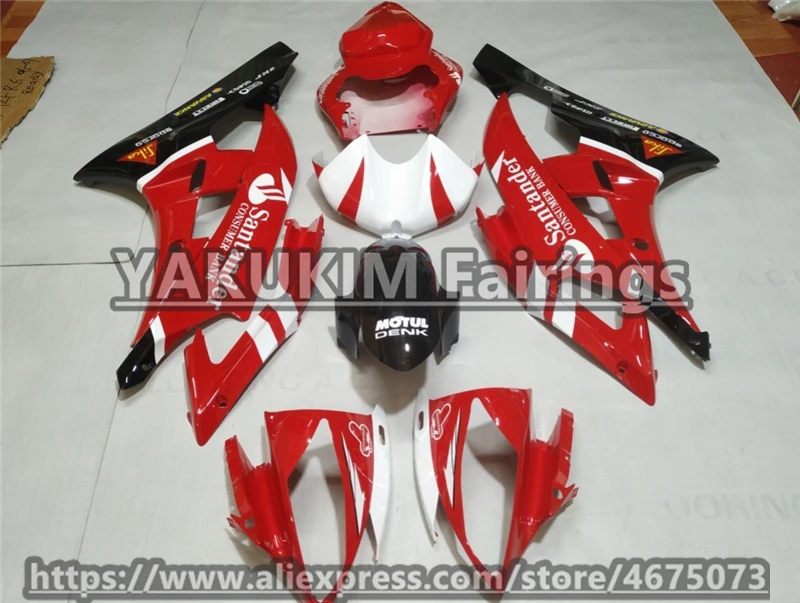 Впрыска ABS Обтекатели для YAMAHA R6 2006 2007 мотоцикл обтекатель для YAMAHA YZF R6 2006 2007 обтекатель пользовательские капоты YZFR6