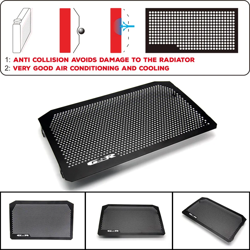 

For SUZUKI GSR 400/600 GSR400 GSR600 2006-2012 07 08 Motorcycle Accessories Radiator Guard Protector Grille Grill Cover