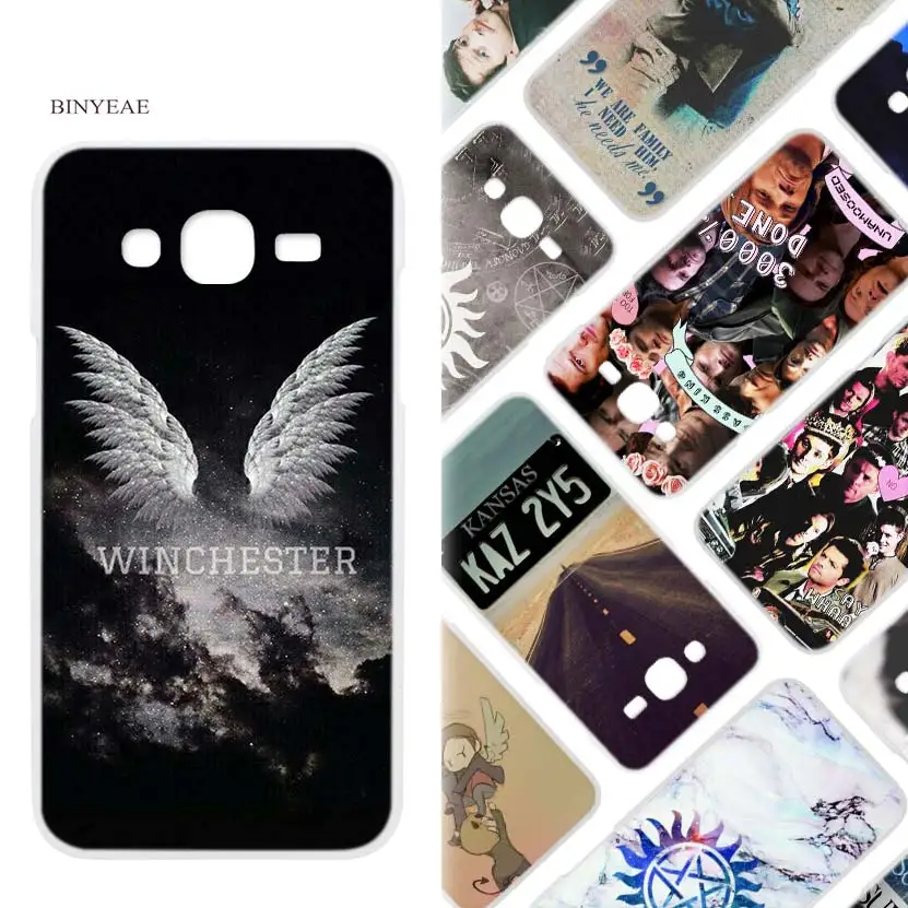 

Supernatural White Hard PC Plastic Cell Phone Case Cover Shell for Samsung Galaxy J2 J3 J5 J7 2016 2017 Prime Fundas Coque Capa
