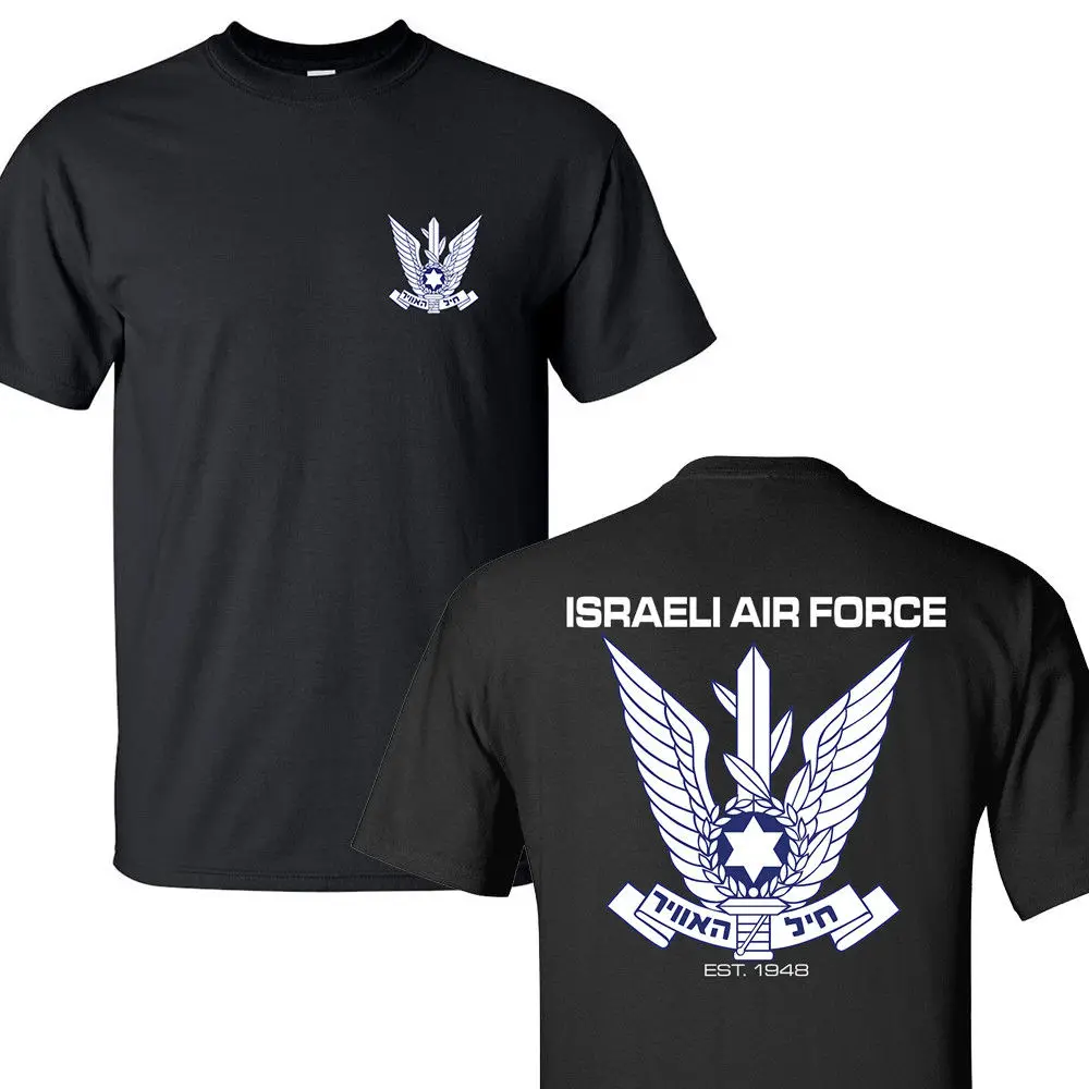 Double Side T Shirts Men Israeli Air Force Military Israel Israeli Air Force | Air force, Israeli defense forces