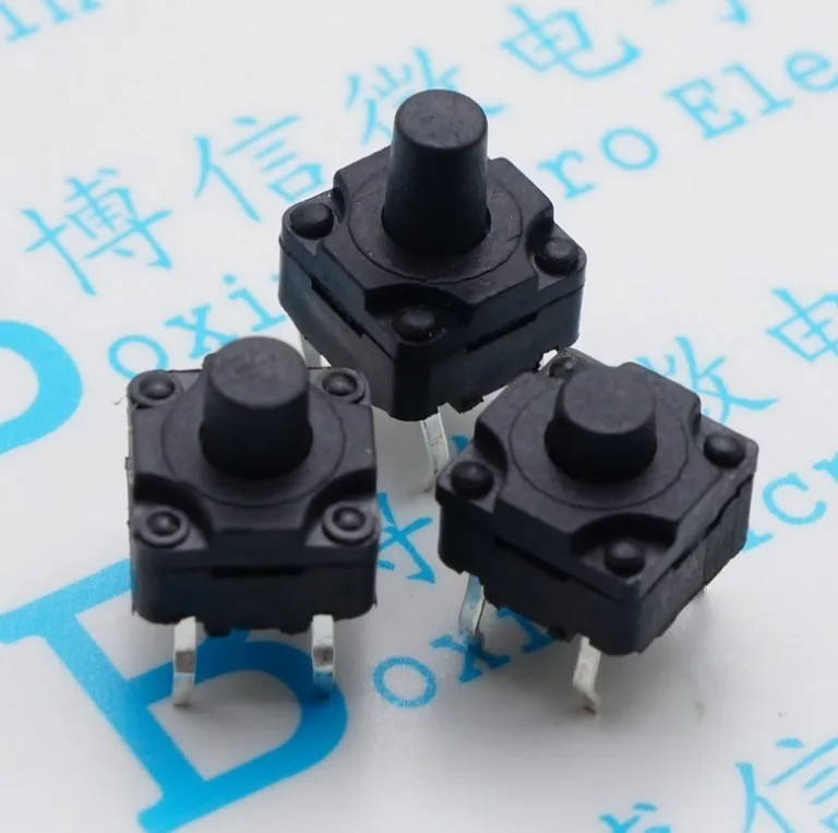 Free shipping 50PCS Tact Switch 8 * 8.5 DIP 8X8X8.5MM