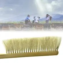 Инструменты для пчеловодства деревянная ОСА щетка-сметка два ряда волосы конского хвоста новая пчелиная щетка оборудование для пчеловодства