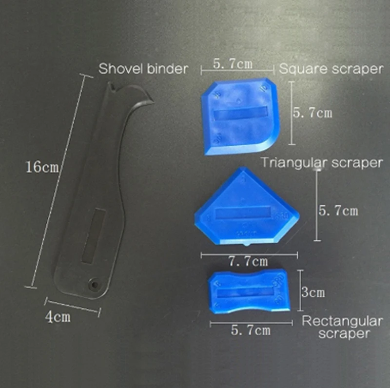 Новая дверь силиконовый герметик Рассекатель Шпатель скребок цемент Caulk инструмент для удаления DIY оконная отделка герметик набор инструментов для чеканки