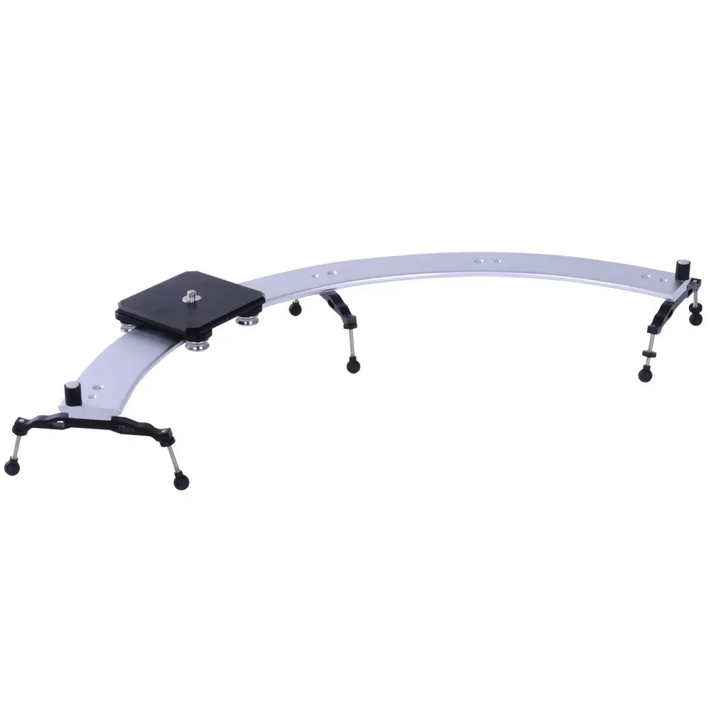 

SK-CS01 Heavy-duty Aluminum construction 1/3 Pro Circular Camera Slider with 33'' Track&Roller Berings For most SLR cameras