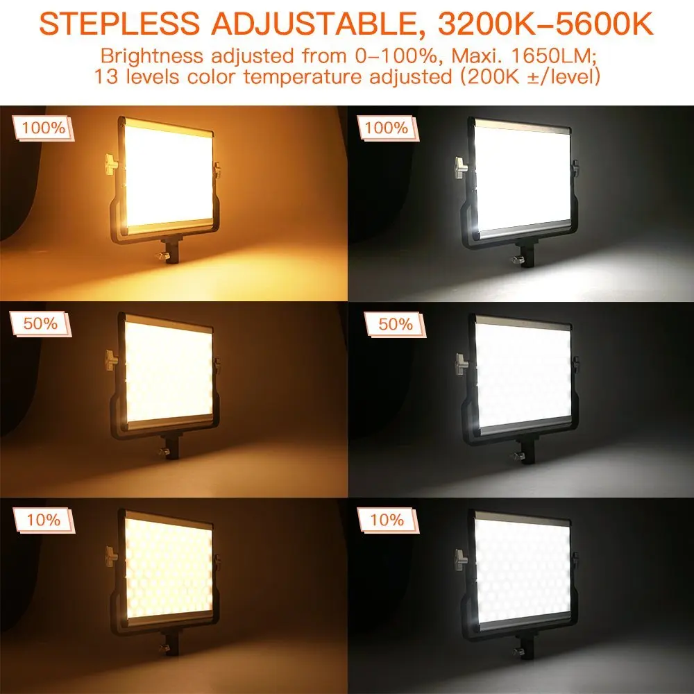  capsaver L4500 2 Sets Photography Lighting with Tripod LED Video Light for Studio YouTube Photo Lam - 32917386997