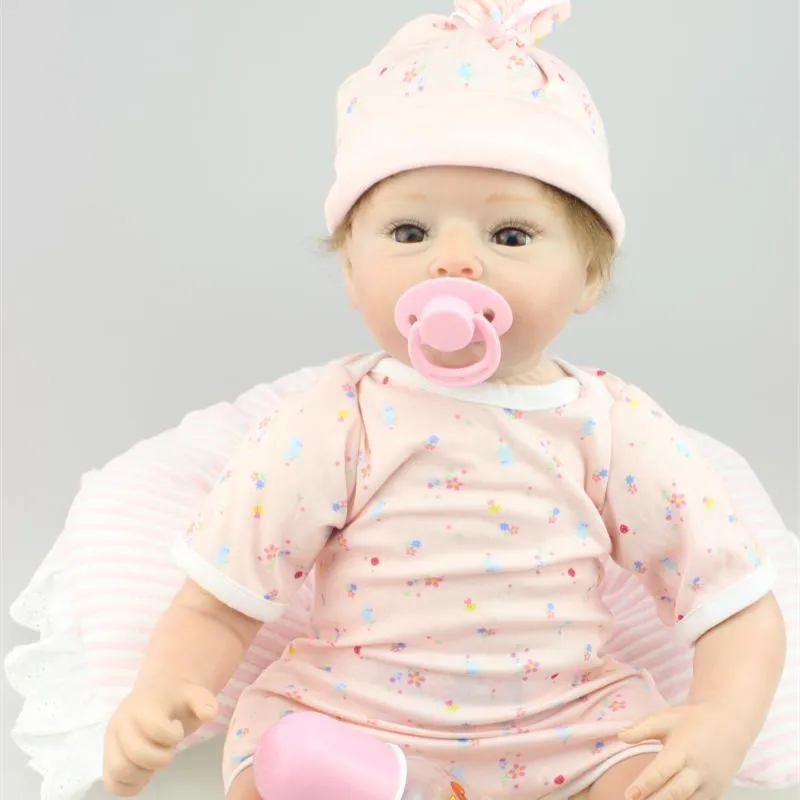 22 inch Silicone Reborn Babies Brinquedos Boys Realistic ...