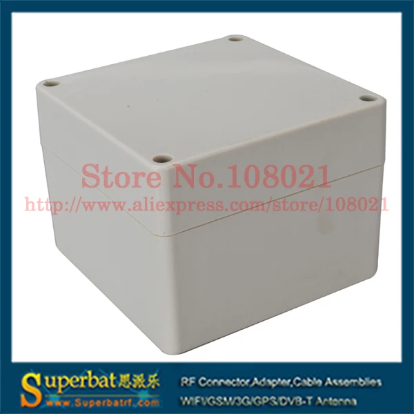 

Superbat Waterproof 90*120*120mm Extruded Plastic Project Box Cabinet Enclosure Case 4.72"4.72*3.54"(L*W*H) with Screws for PCB