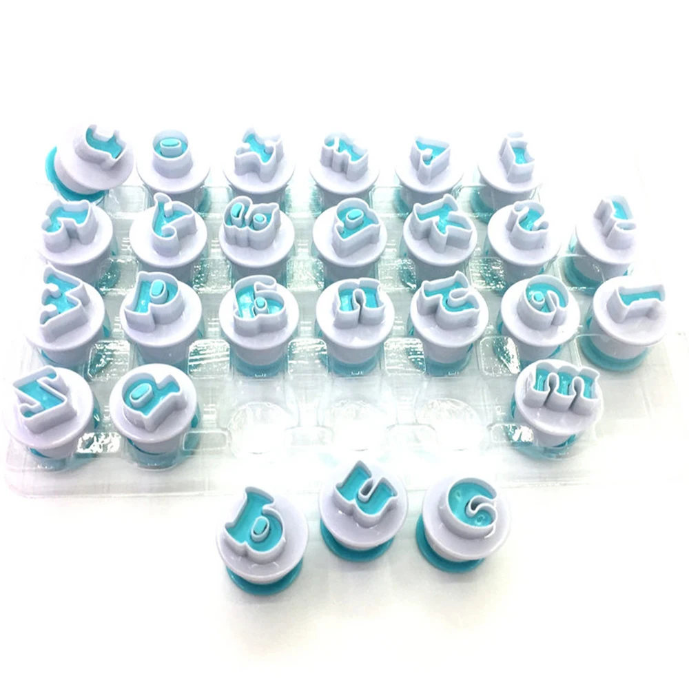 

DIY Alphabet Pastry Cookie Cutter 26pcs Upper&Lowercase Alphabet Biscuits Cutters Letter Cookie Cutters 10pc Number Cookie Molds