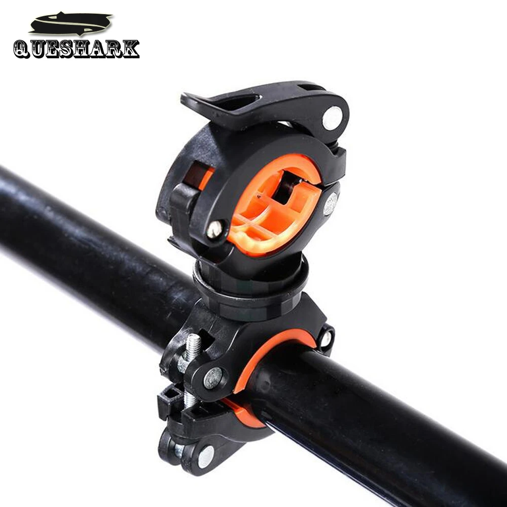 360 Degree Rotatable Bicycle Light Bracket Bike Flashlight Holder LED