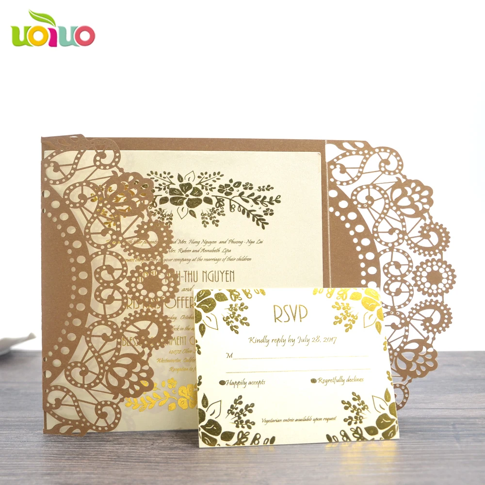 2015 hot sale wedding favors decorative party supply laser cut folding