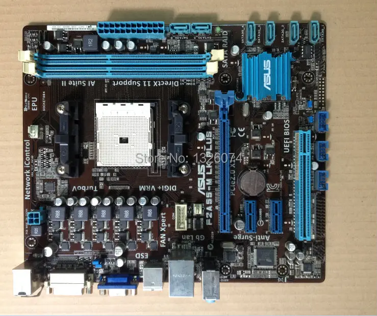 Free shipping 100 original motherboard for Asus F2A55 M LK PLUS DDR3