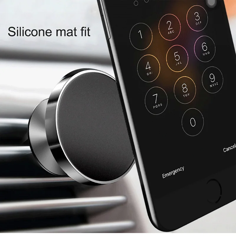 Universal Magnetic Car Phone Holder Air Vent Clip phone Stand in Car for iPhone X 8 7 6 for Samsung Huawei xiaomi Support GPS