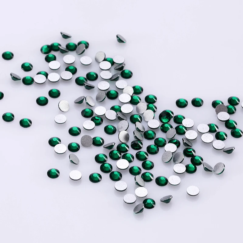 Emerald Green Rhinestones (3)