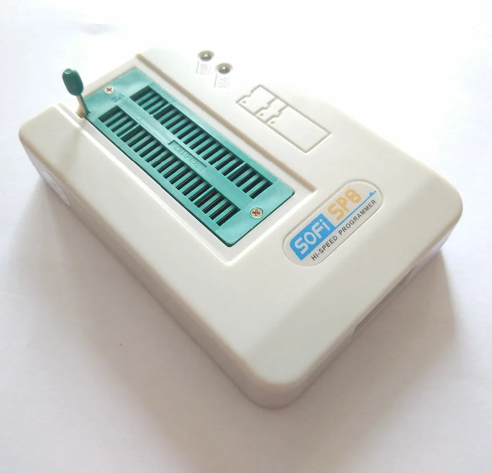 USB программатор SOFI SP8 A SOP8 с зажимом 93/24/25/BR90/SPI EEPROM BIOS IC|ic socket|clip sop8adapter spi |