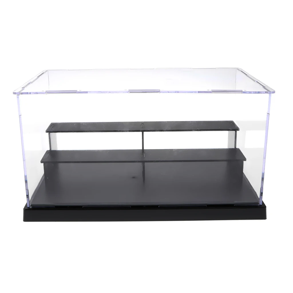 10x6x6.8inch Transparent Model Display Box Figures Protection Show Case for Toy Doll Car