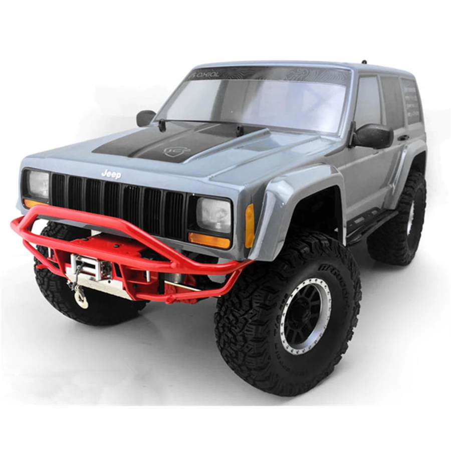 Металлический бампер для радиоуправляемого автомобиля 1/10 RC Crawler Truck Axial Scx10 ii 90046