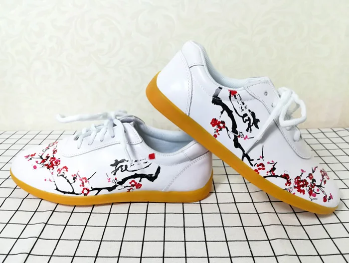Chinese Taichi Wushu Leather Shoes Martial Arts Shoes martial arts shoes