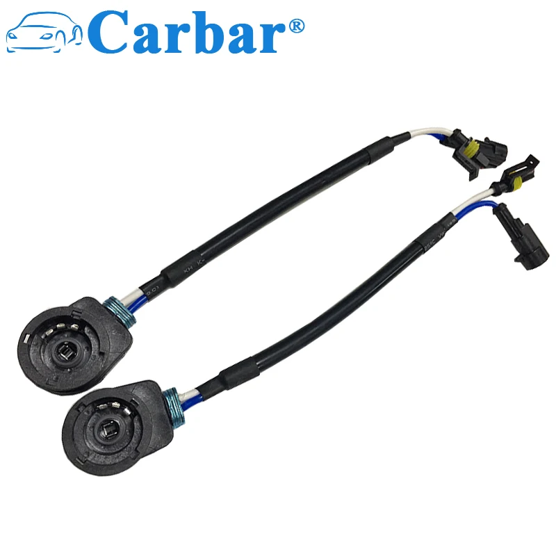 

Carbar# D2 D4 Xenon HID Bulb Adapter Cable Harness Connector Socket Wire D2 D4 HID Bulb Wire Connector