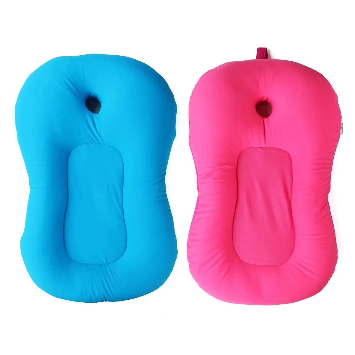 Baby Badewanne Kissen Pad Liege Luftpolster Schwimm Weiche Sitz Neugeboren Nicht slipt Bad Kissen Bad accessoires Günstig