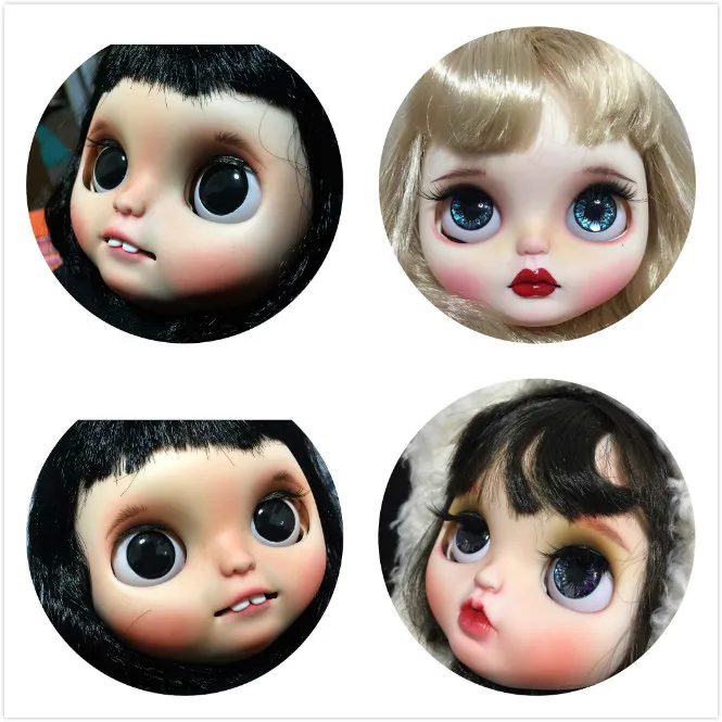 

Blyth girl Customized doll Face NO.QAQ0306-2