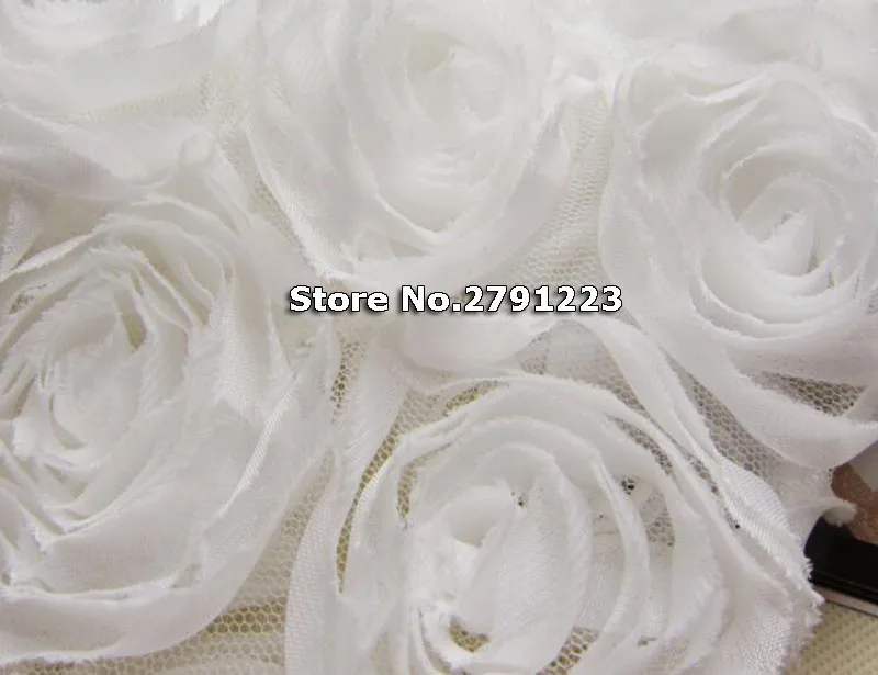 3D атласная роза из кружевной ткани вышитые, одежда швейная ткань для юбки, свадебные фотографии фон кровать ткань 100*130 см