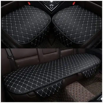 

1 sets PU Leather Car Seat Cover Pad for Auto Seat Cushion Protection Pad Mat