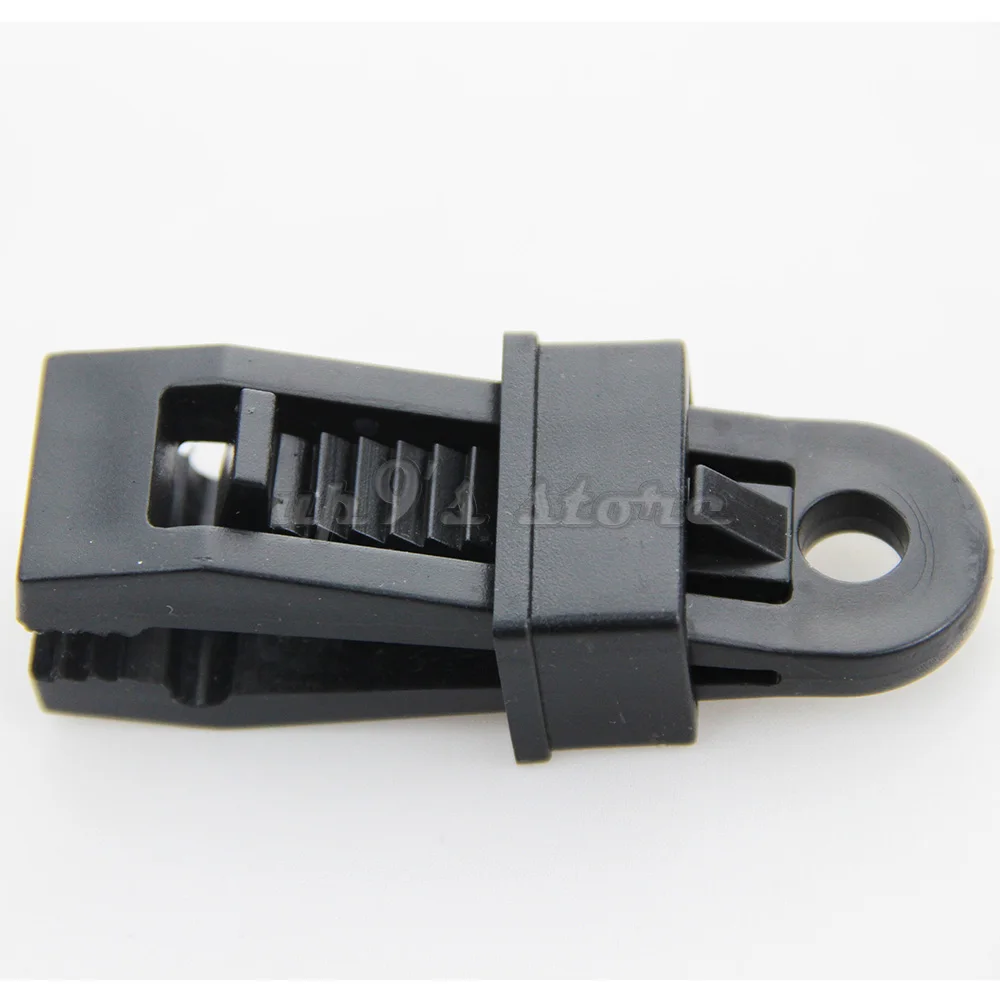 6PCS Outdoor Tents Awning Clip Tarpaulin Tarp Tent Wire Rope Clip Wind