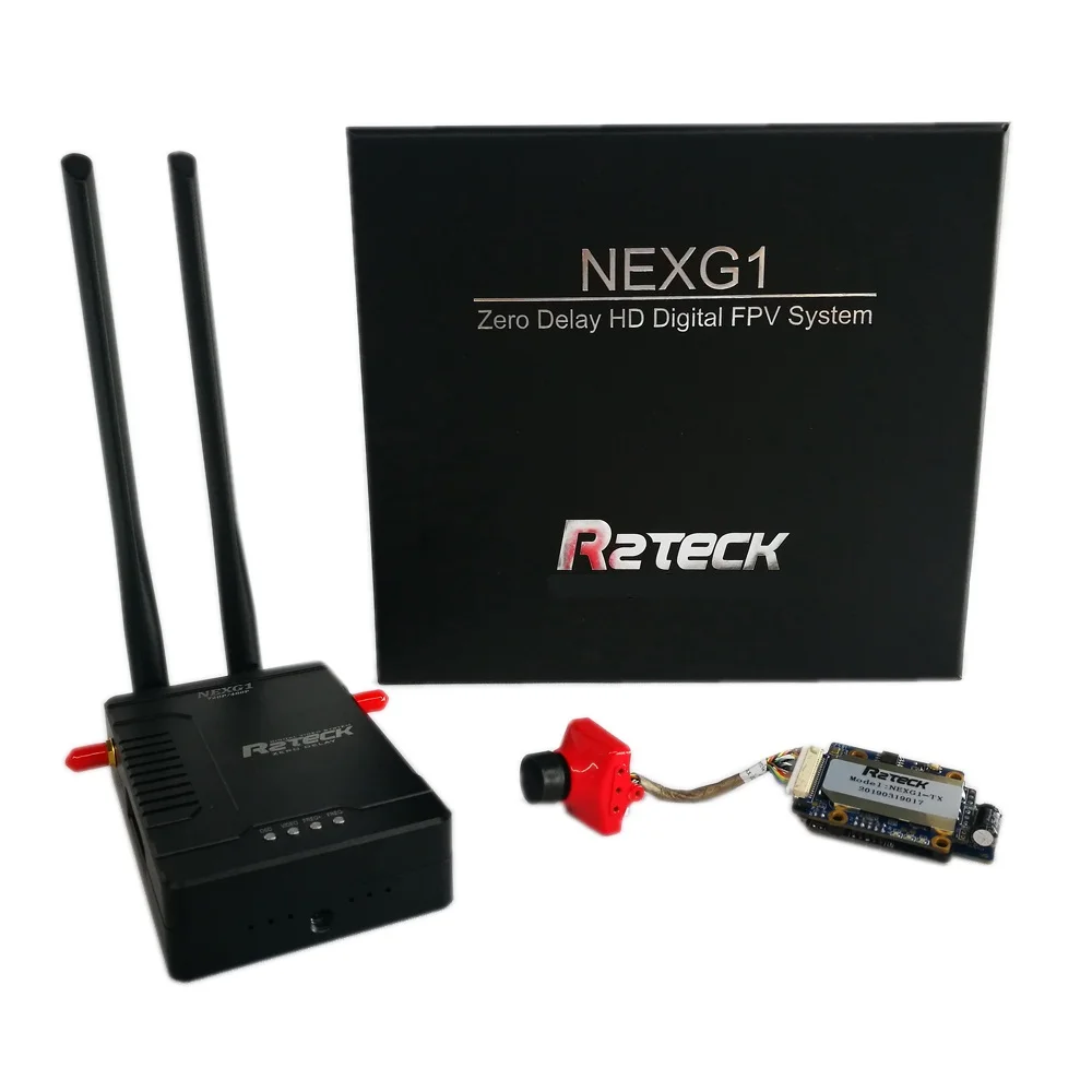 R2Teck NEXG1 720 P/480 P Цифровая беспроводная система передачи с нулевой задержкой 480p 700 m/720 p 400m расстояние с выходной мощностью 200 мВт FPV