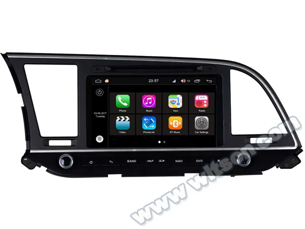 Discount 8" Android 8.0 OS Car DVD Multimedia GPS Radio for Hyundai Avante 2015-2018 & Elantra Lingdong 2015-2018 & Elantra 2015-2018 5