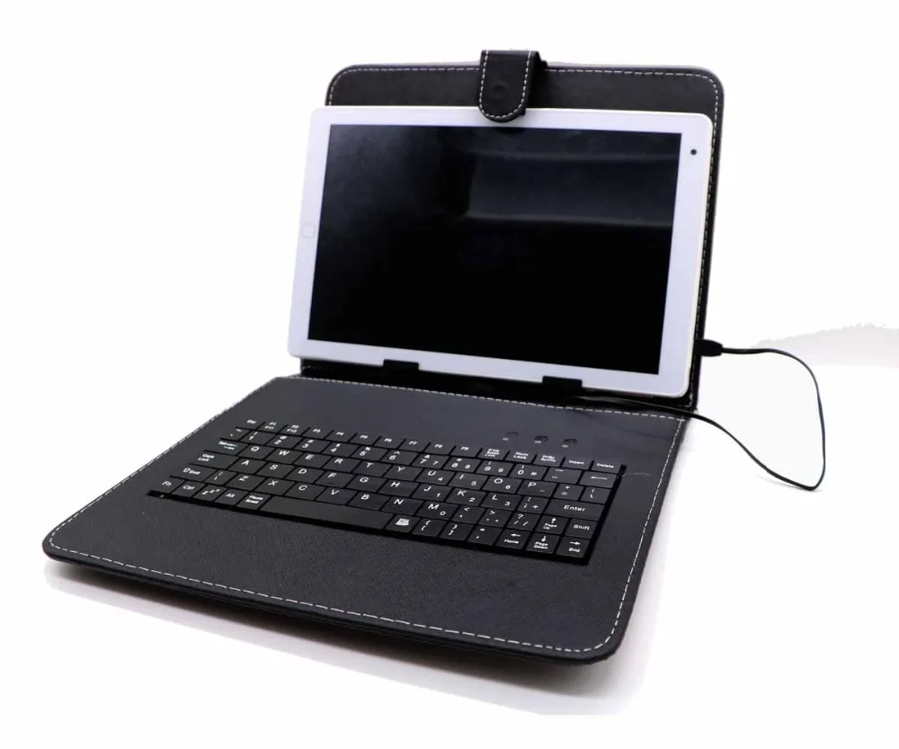 10.1 inch Tablet PC New System 3G Phone Call Android 8.0 4GB+32GB Octa Core Dual SIM Support GPS Wi-Fi Bluetooth PC +keyboard