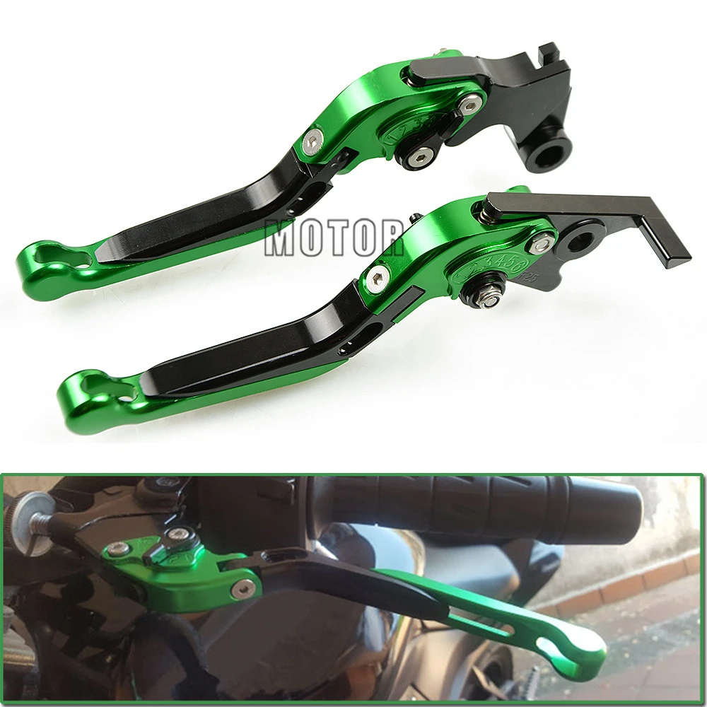 NINJA 650R CNC Clutch Brake Levers For GPZ500S/EX500R NINJA Pair ER-6f ER-6n NINJA 650R CNC Clutch Brake Levers For GPZ500S/EX500R NINJA Pair ER-6f ER-6n